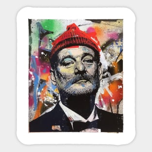 bill murray art design Sticker